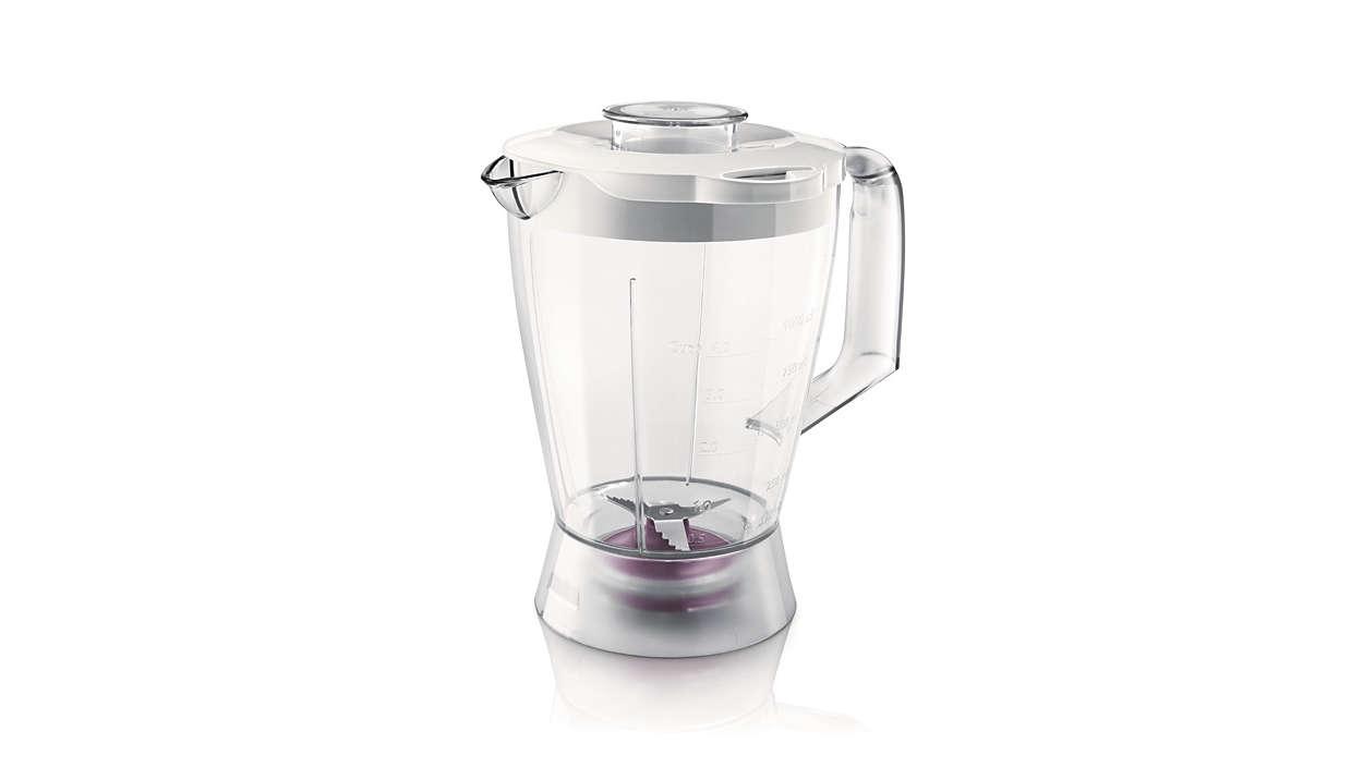 Máy xay đa năng Philips HR7761(Trắng) - Hàng nhập khẩu