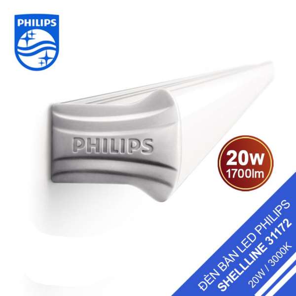 Đèn tường LED Philips Shellline 31172 20W 3000K (Ánh sáng vàng)