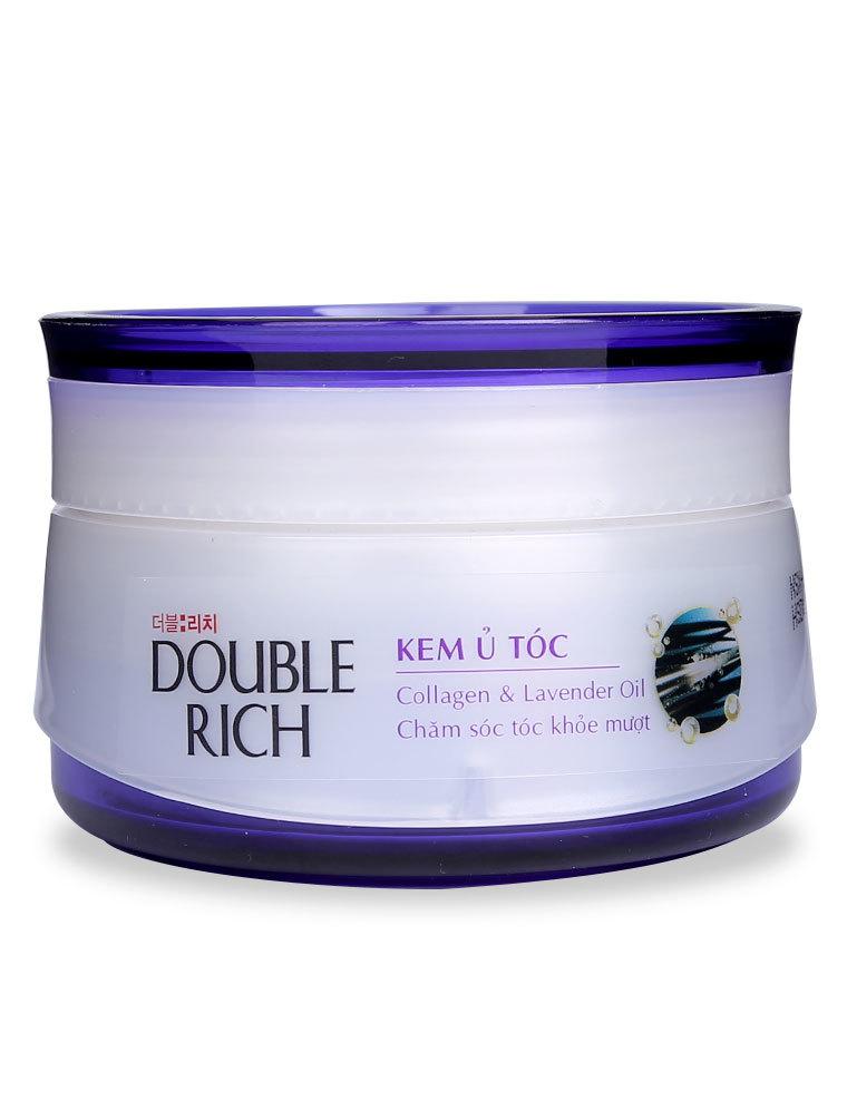 KEM Ủ DƯỠNG MƯỢT TÓC DOUBLE RICH 150G tím