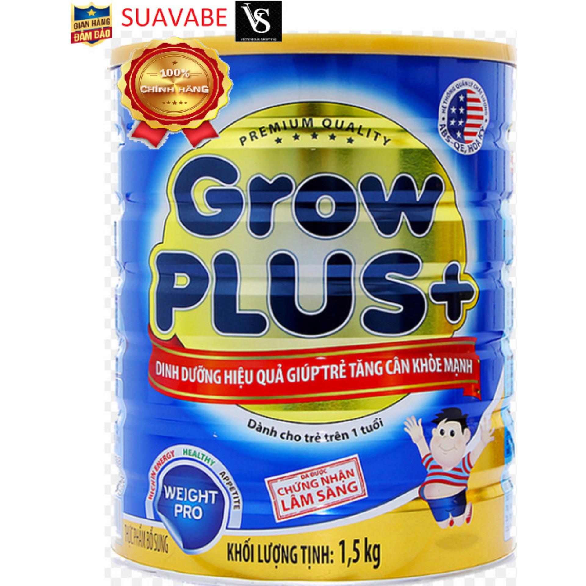 Sữa bột Nuti Grow Plus + 1.5kg (Xanh)
