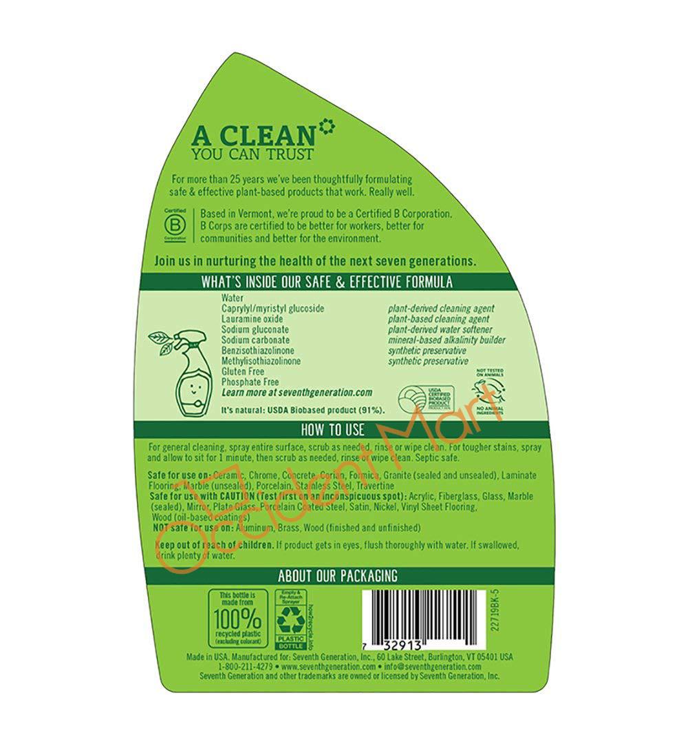 Nước tẩy đa năng Seventh Generation 946ml