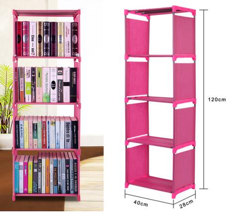 Kệ để sách lắp ghép 4 tầng