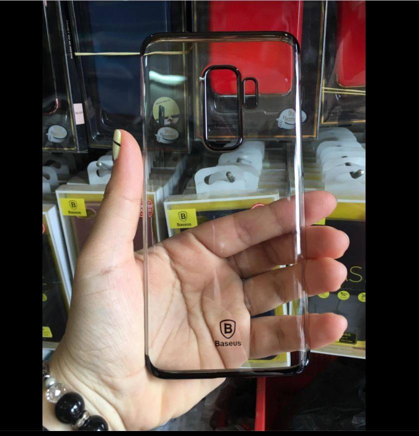 Ốp lưng viền màu hiệu Baseus cho Samsung S9 Plus