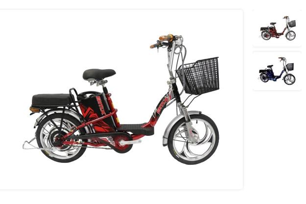 XE ĐẠP ĐIỆN BMX CARBON 18 INCH
