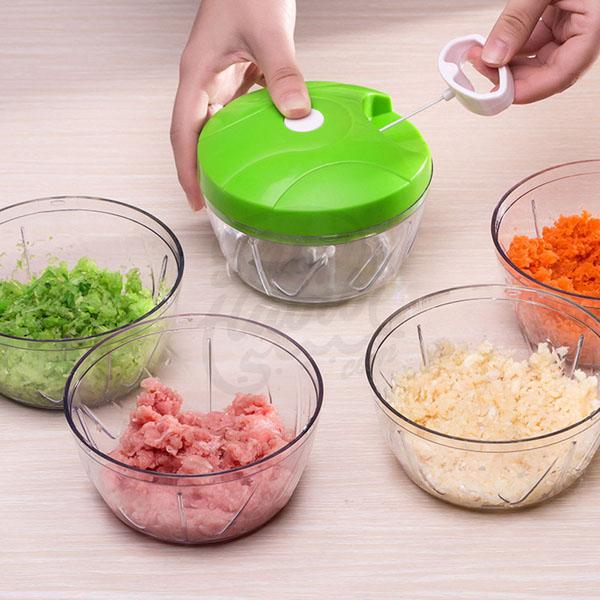 Máy xay gia vị rau củ bằng tay  Easy Spin Cutter