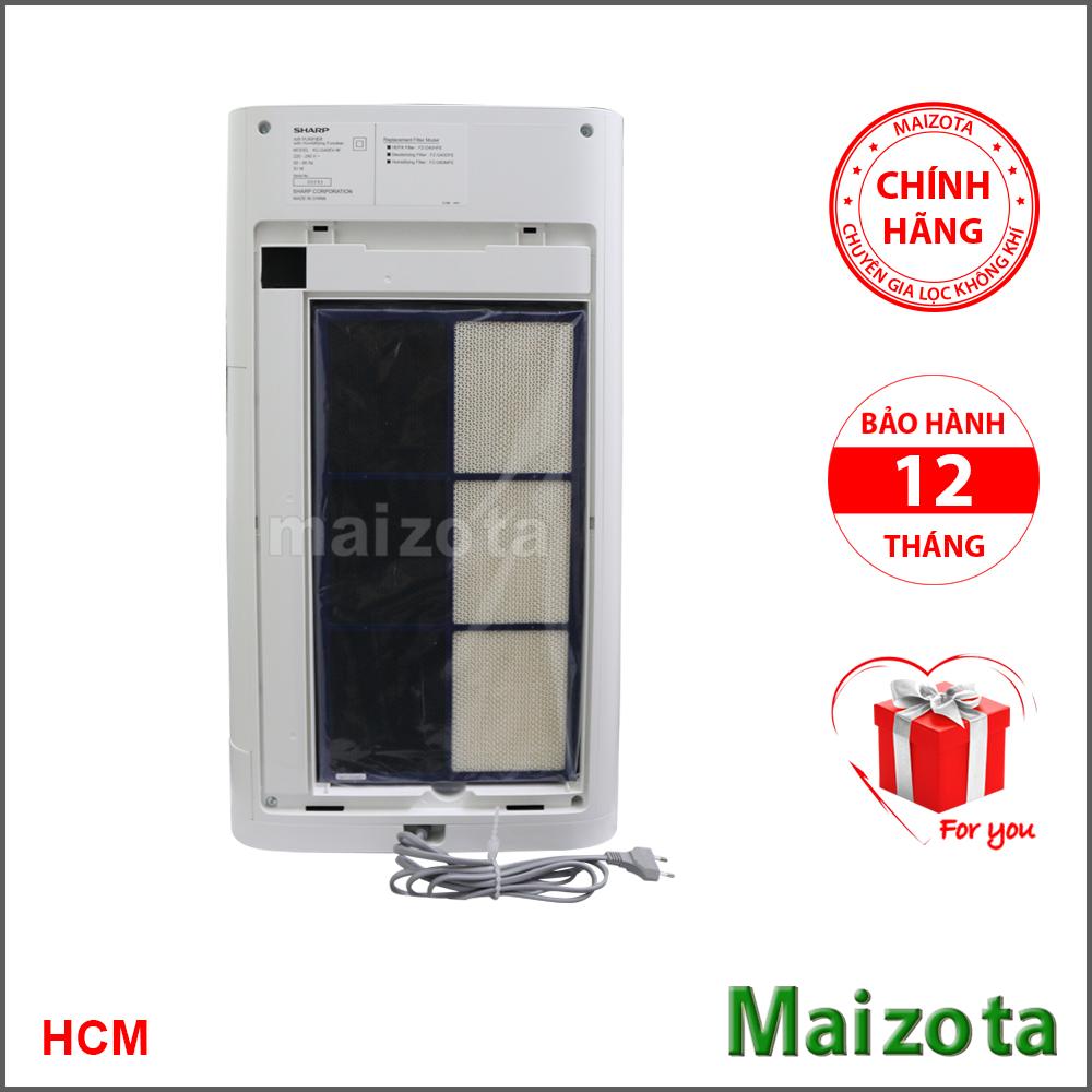 [Trả góp 0%]Máy lọc không khí và tạo ẩm Sharp KC-G40EV-W