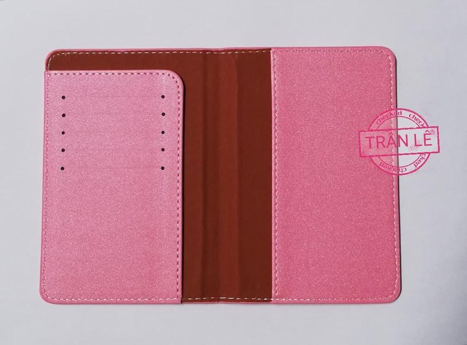 Ví da đựng Passport, thẻ, vé (ảnh thật)
