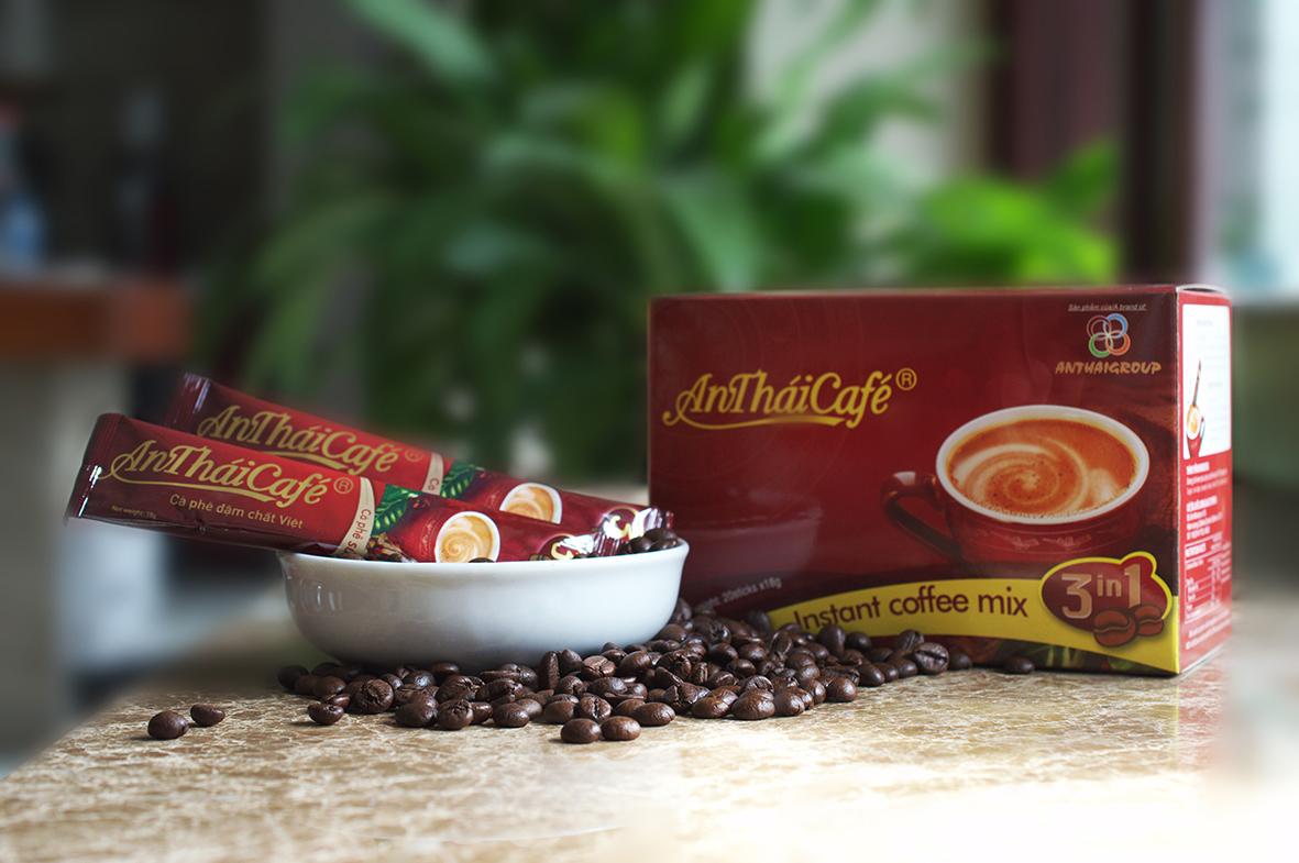 Cà Phê Sữa 3 trong 1 An Thái (Hộp 20 gói x 18gr) - AnTháiCafé