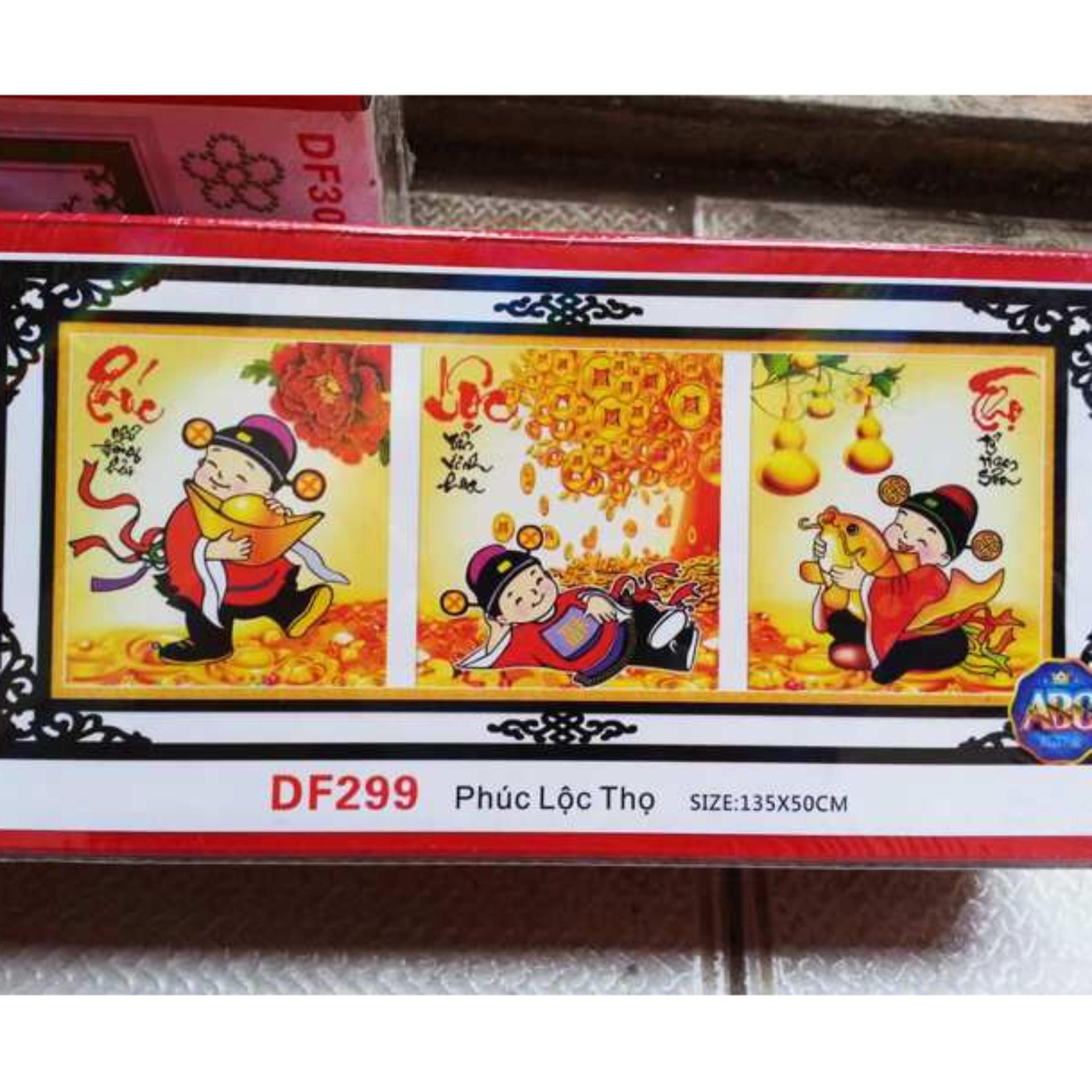 Tranh gắn đá hạt tròn đục; hạt đa sắ và hạt nổi Tranh chưa gắn Kt 150x50cm