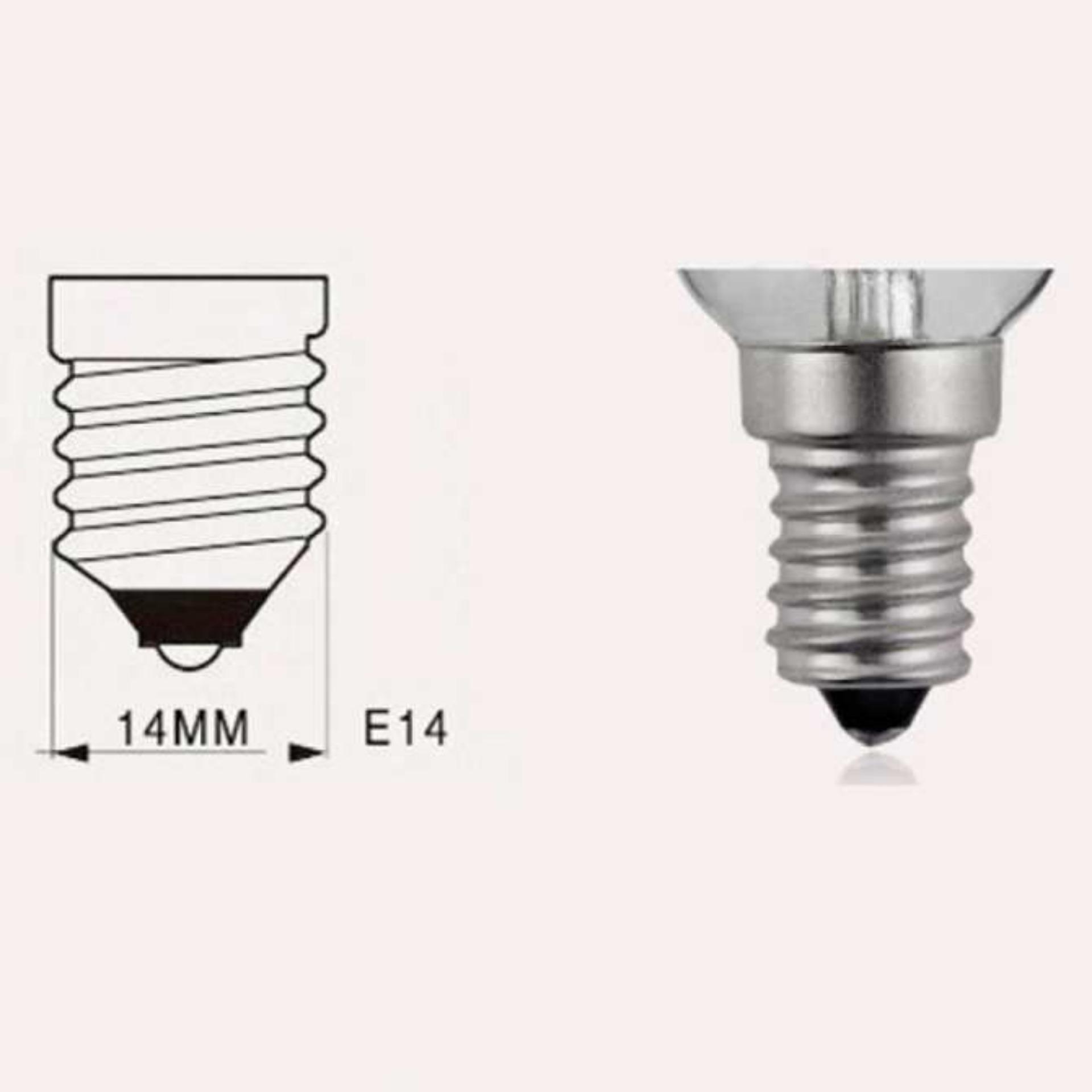 Bộ 10 bóng đèn Led giả dây tóc Edision 2 đường Led - 3W đuôi E14 ( Ánh Sáng Trắng)