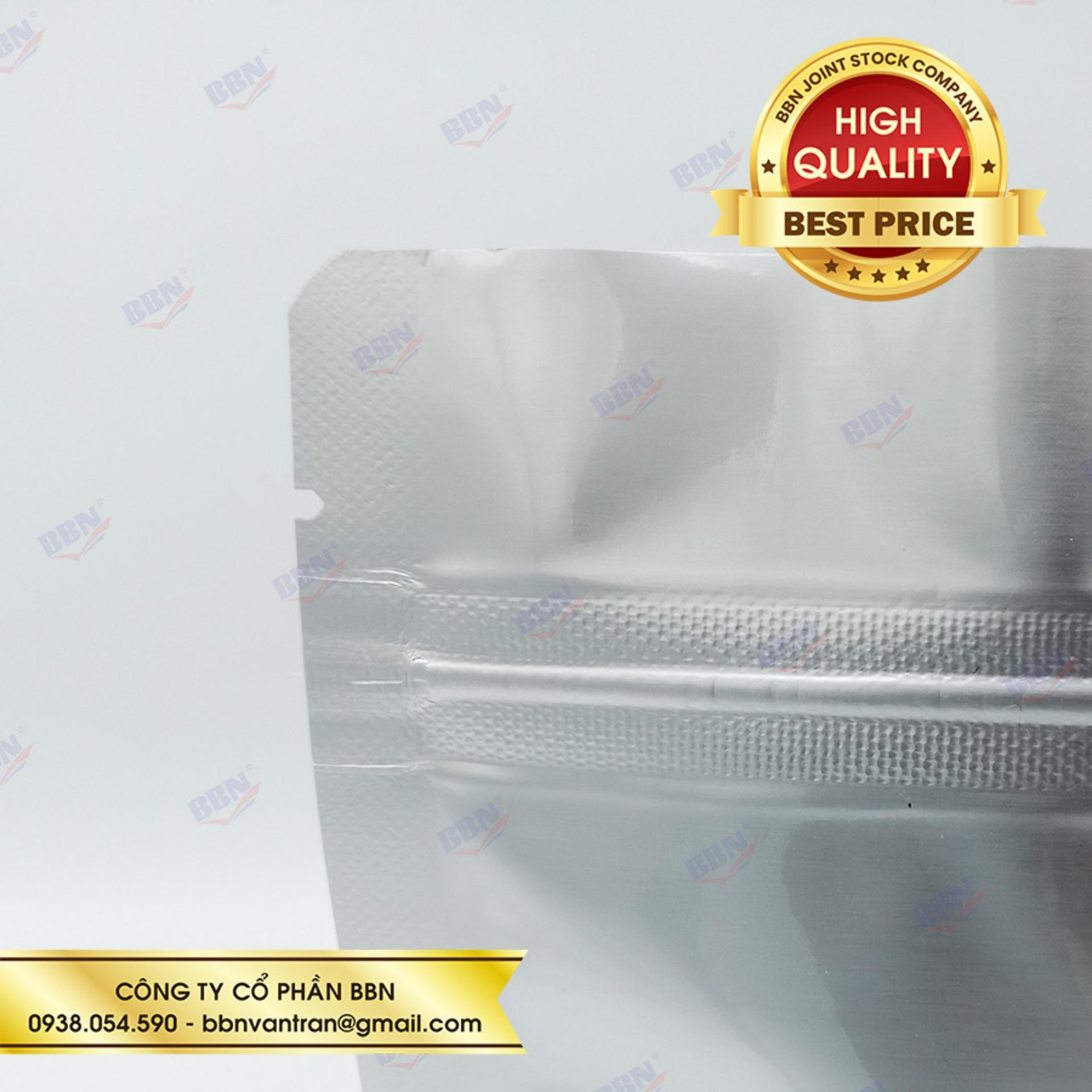 Túi  zipper 1 mặt trong 1 mặt bạc 12x17cm (ĐVT Kg)