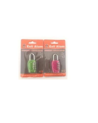 Combo 2 ổ khóa tủ, khóa vali kiểu số mini (Màu ngẫu nhiên)