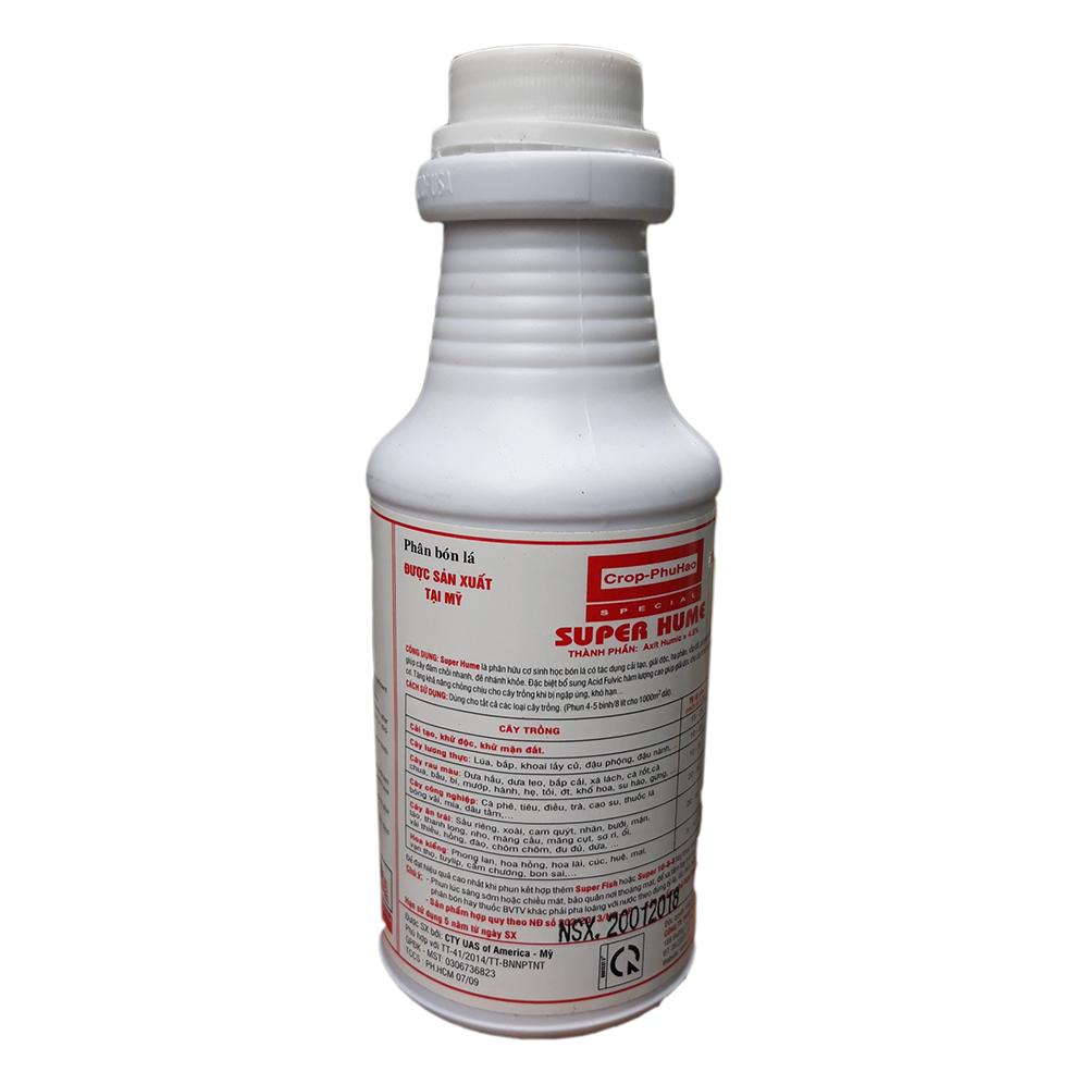 Super Hume (250ml/chai) - Cải tạo đất, giải độc phèn, phát triển rễ