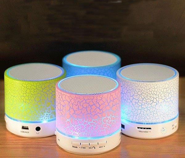 Loa mini Bluetooth hld 600 nháy theo nhạc