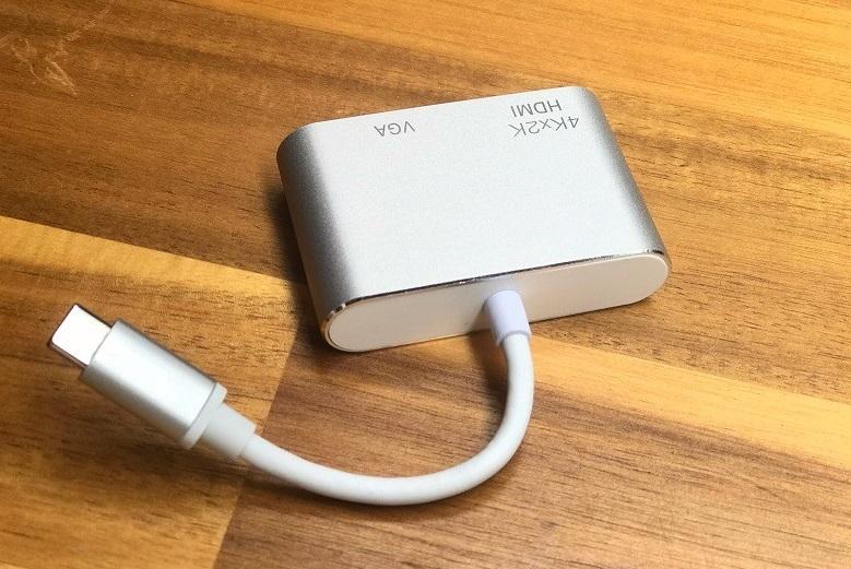 Cáp chuyển type-C ra HDMI và VGA
