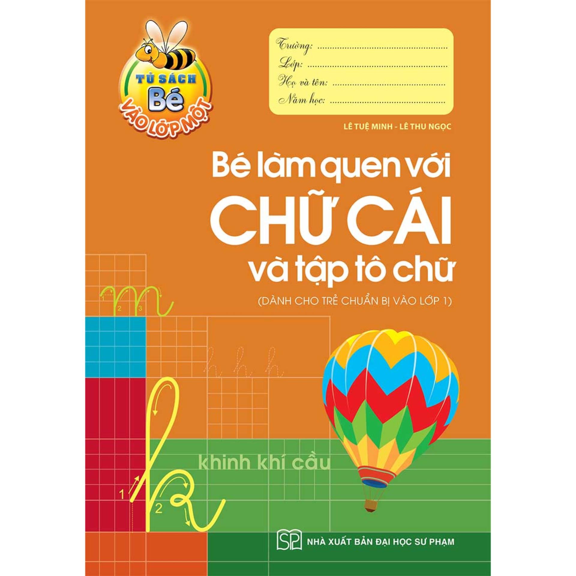 Sách: Combo Bé Vào Lớp Một (Túi 8 Cuốn)