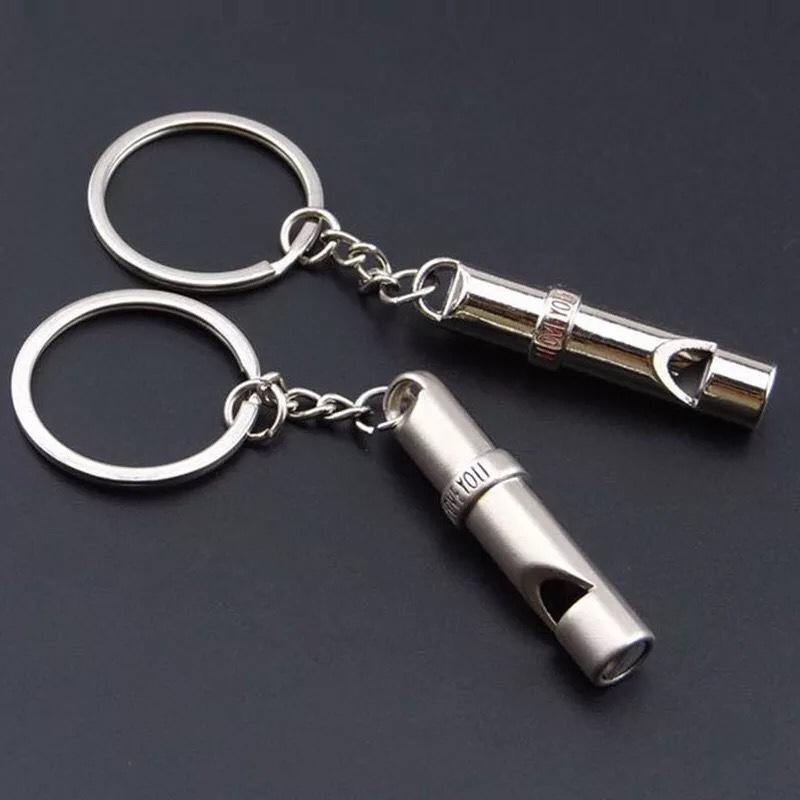 Móc Khóa Đôi Còi Thổi Kèn