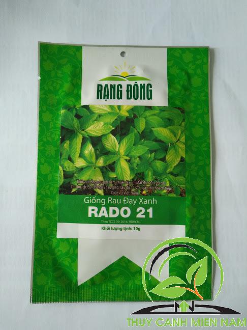 [HCM]Hạt giống rau đay xanh RADO 21 (10g)