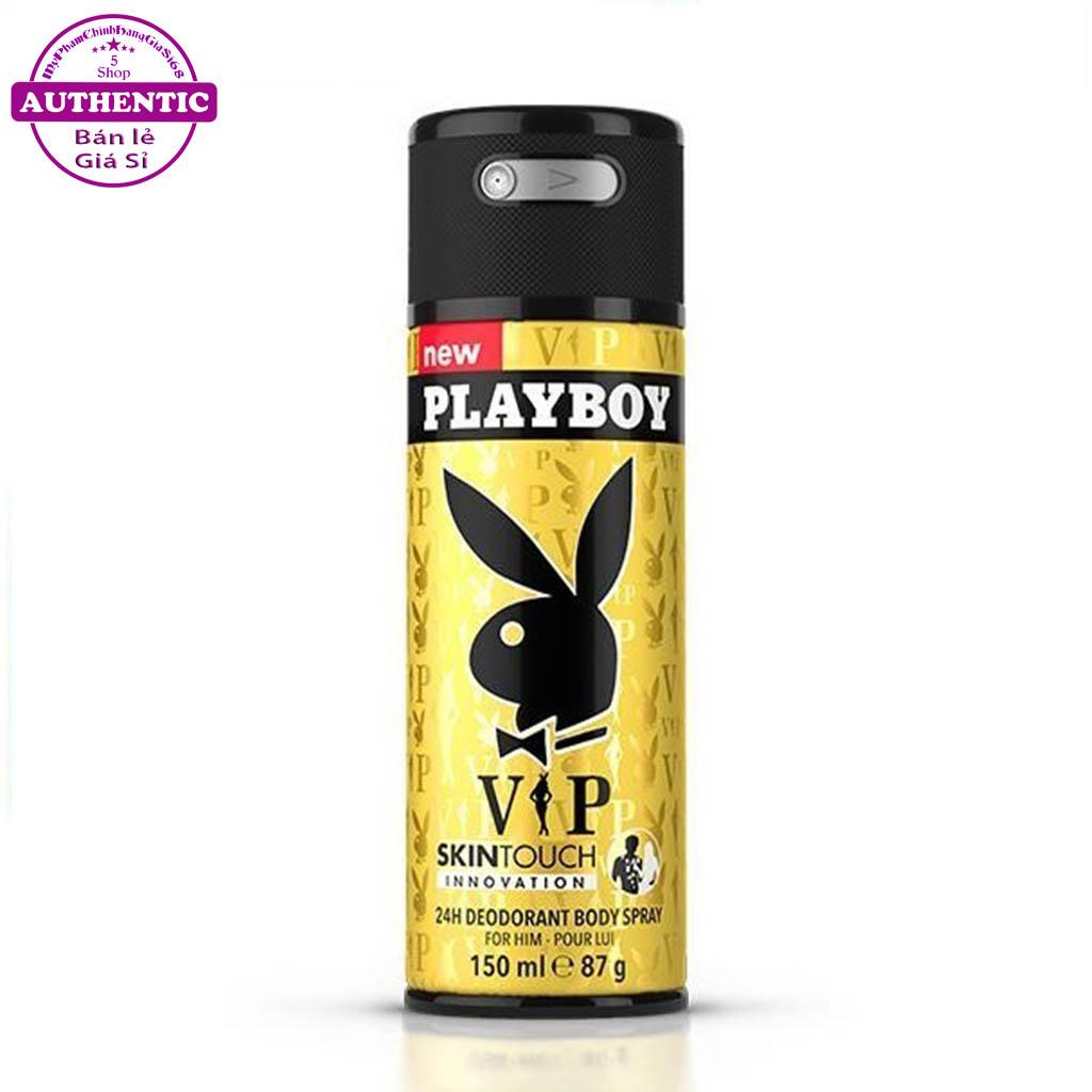 XỊT KHỬ MÙI NAM PLAYBOY 150ML  VIP