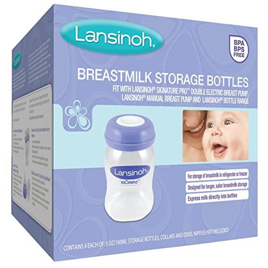 Bình trữ sữa Lansinoh Momma 160ml