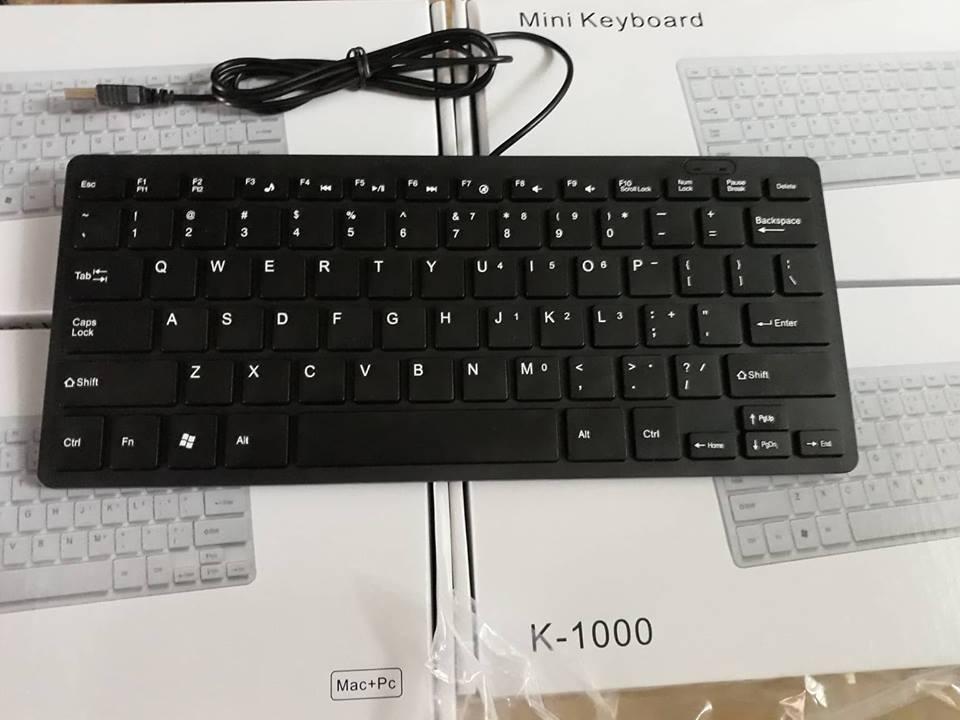Bàn phím mini K-1000 nhỏ gọn
