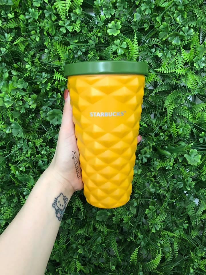 Ly Cold Cup Giữ Nhiệt Starbucks Trái Dứa B244