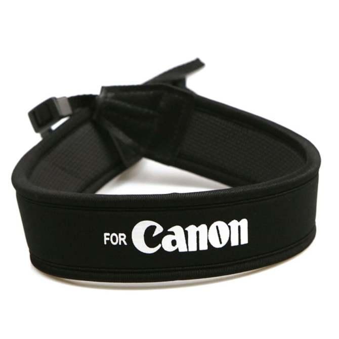 [HCM]Dây đeo chống mỏi JYC for Canon (Đen phối trắng).