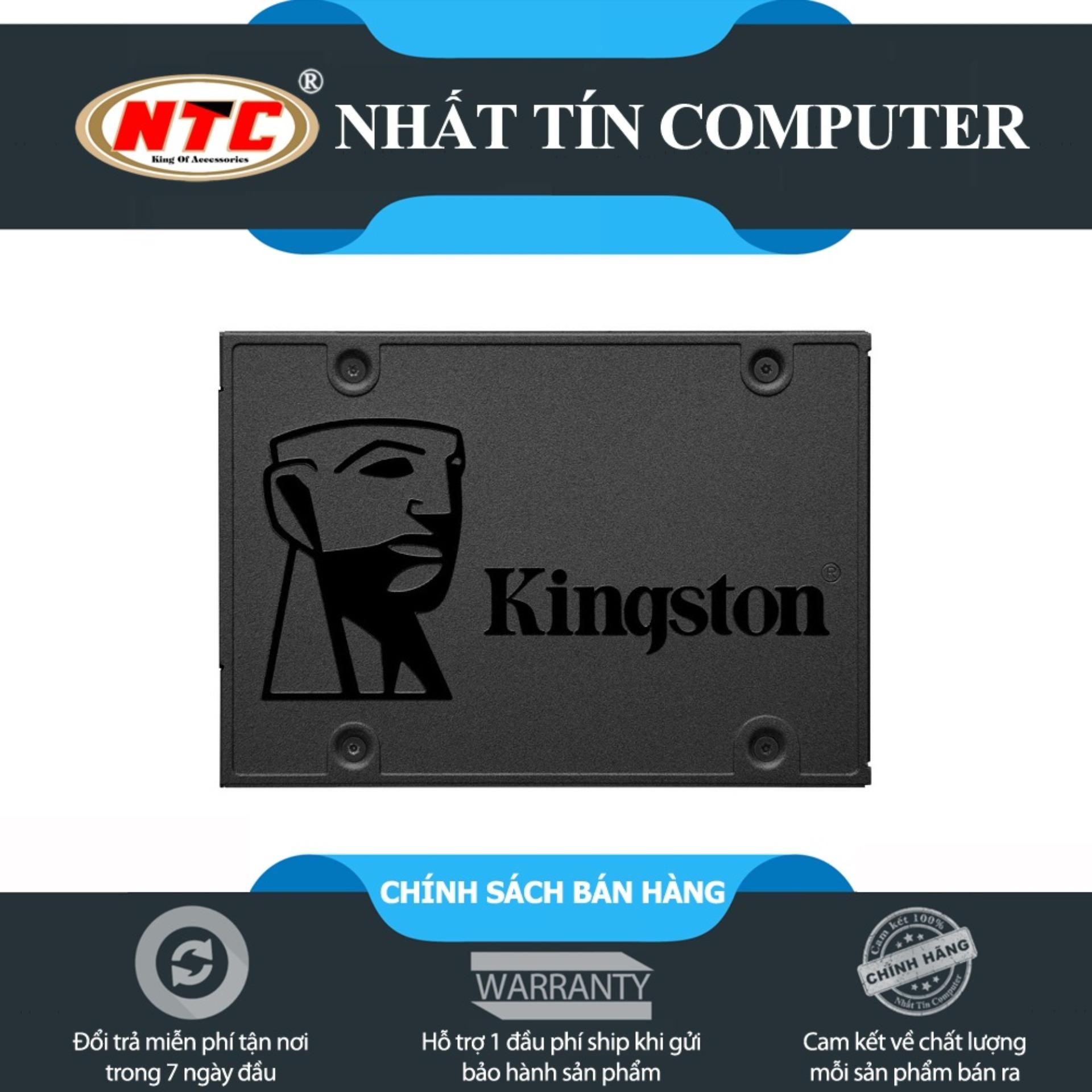 Ổ cứng SSD Kingston A400 SATA 3 120GB SA400S37/120G (Xám đen) - Nhất Tín Computer