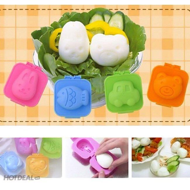 Bộ 6 khuôn ép cơm, bánh, trứng cho bé
