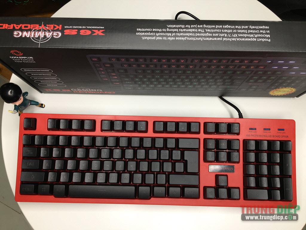 Bàn phím Gaming Coolerplus X6S