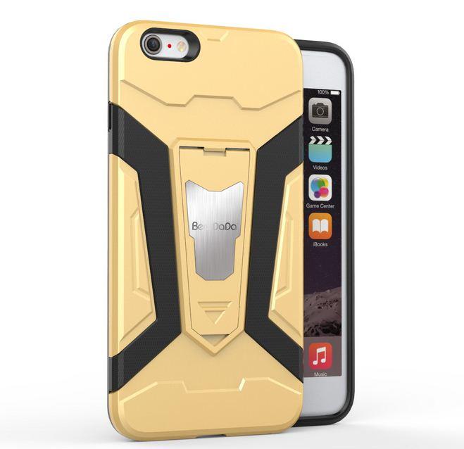 Iphone 6 plus / 6s plus ốp lưng chống sốc iron man pro cao cấp ( mẫu mới )