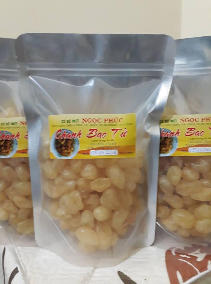 [HCM]MỨT CHANH  BAO TỬ (CHANH TUYẾT) ĐẶC SẢN ĐÀ LẠT- TÚI ZIP 500G