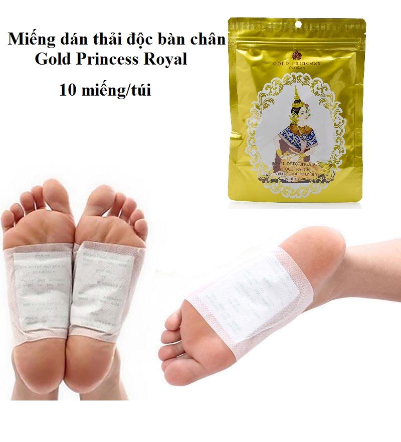 Miếng dán thải độc chân Gold Princess Royal