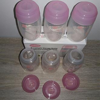 [HCM]Bộ 3 bình trữ sữa mẹ Unimom UM880045 150ml