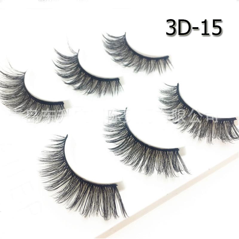Lông mi giả 3D bộ 3 cặp cao cấp MD23