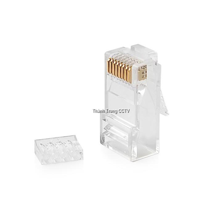Đầu mạng RJ45 cat6 2 mảnh (50 cái)