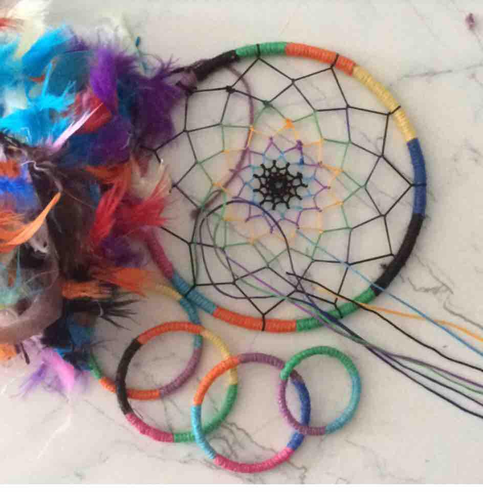 Bộ nguyên liệu làm dreamcatcher
