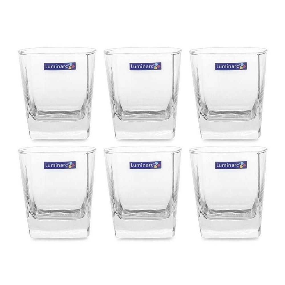 Bộ 6 ly thủy tinh thấp Luminarc Sterling 200ml G2516