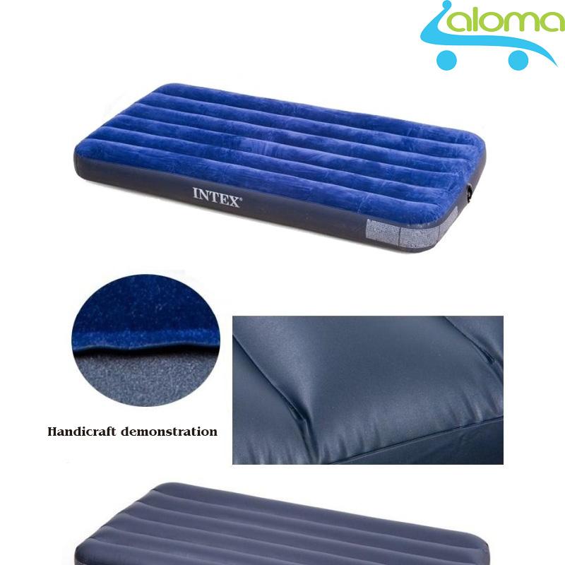 Đệm bơm hơi Intex 68757 kèm bơm điện (99x191x22cm)
