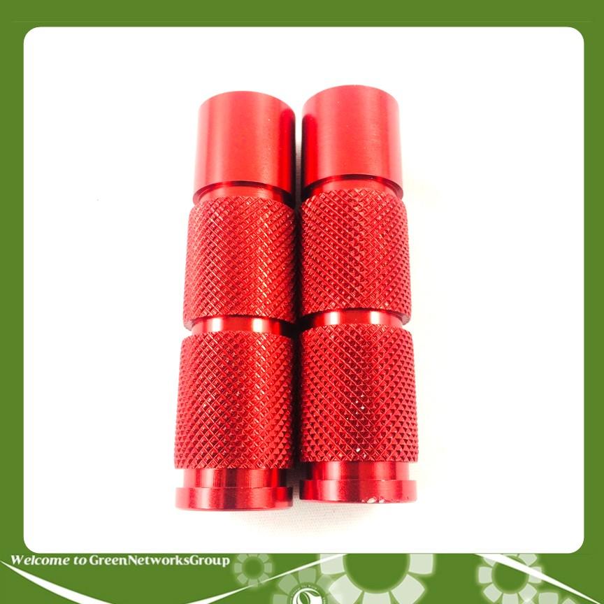 Combo cặp Gù chống đổ trước đỗ sau cho xe máy GreenNetworks (màu đỏ)