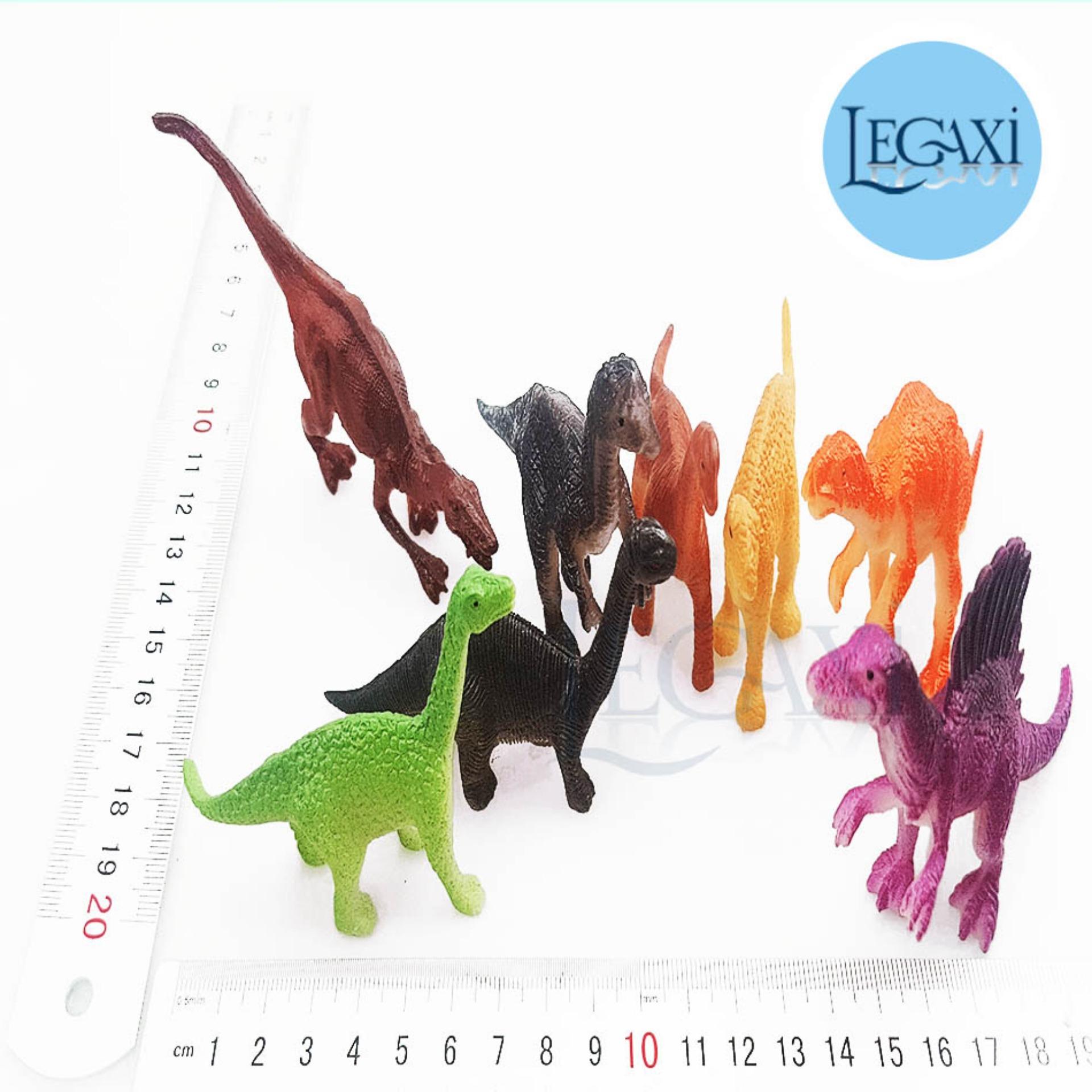 Bộ đồ chơi khủng long 8 con 9-11cm legaxi pm02