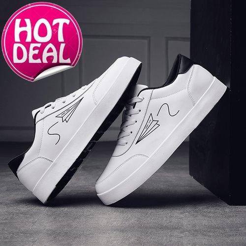 Giày thể thao sneaker thời trang nam -(Trắng - ĐỎ)