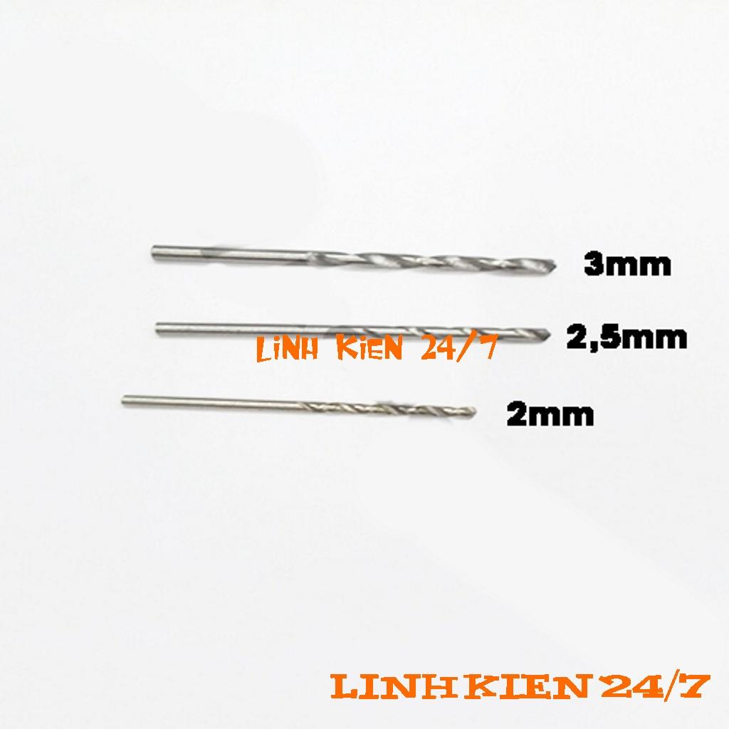 BỘ MŨI KHOAN TỪ 1MM ĐẾN 3MM