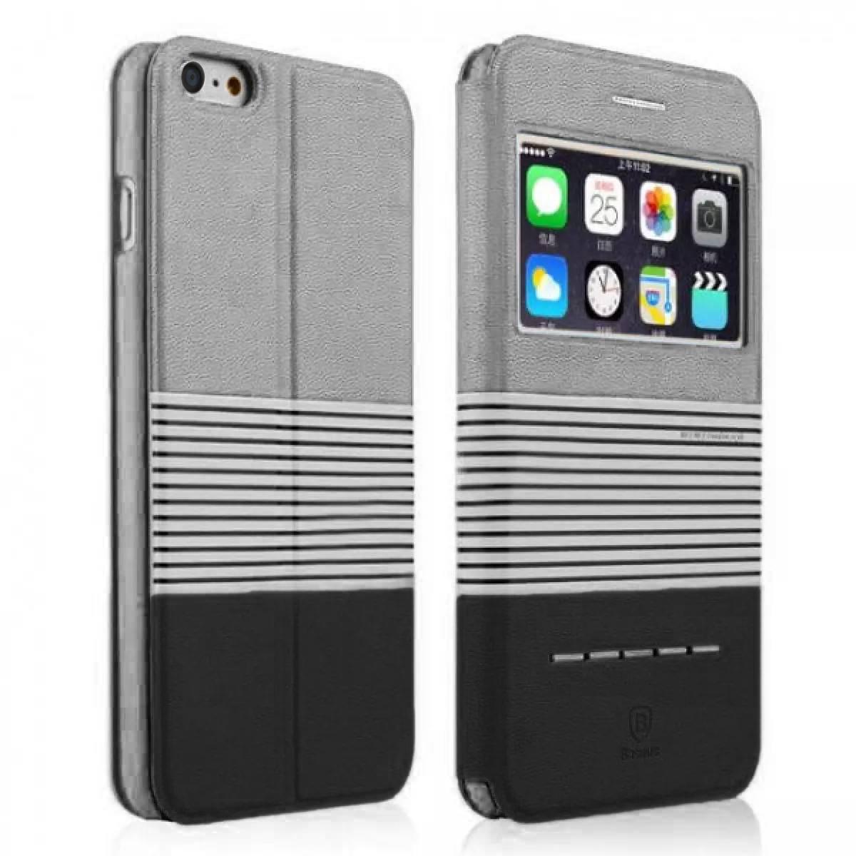 Bao da iPhone 6/ iPhone 6S Baseus Eden (da PU cao cấp, sang trọng, tiện dụng, chống va đập)