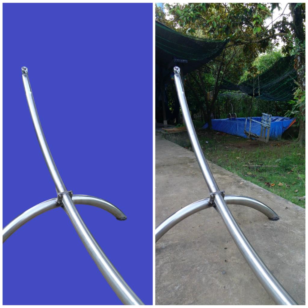 Trọn BỘ khung võng INOX phi 50 và Võng lưới