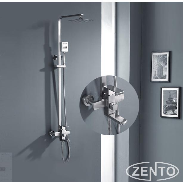 Bộ sen cây Zento inox 304 SUS8102