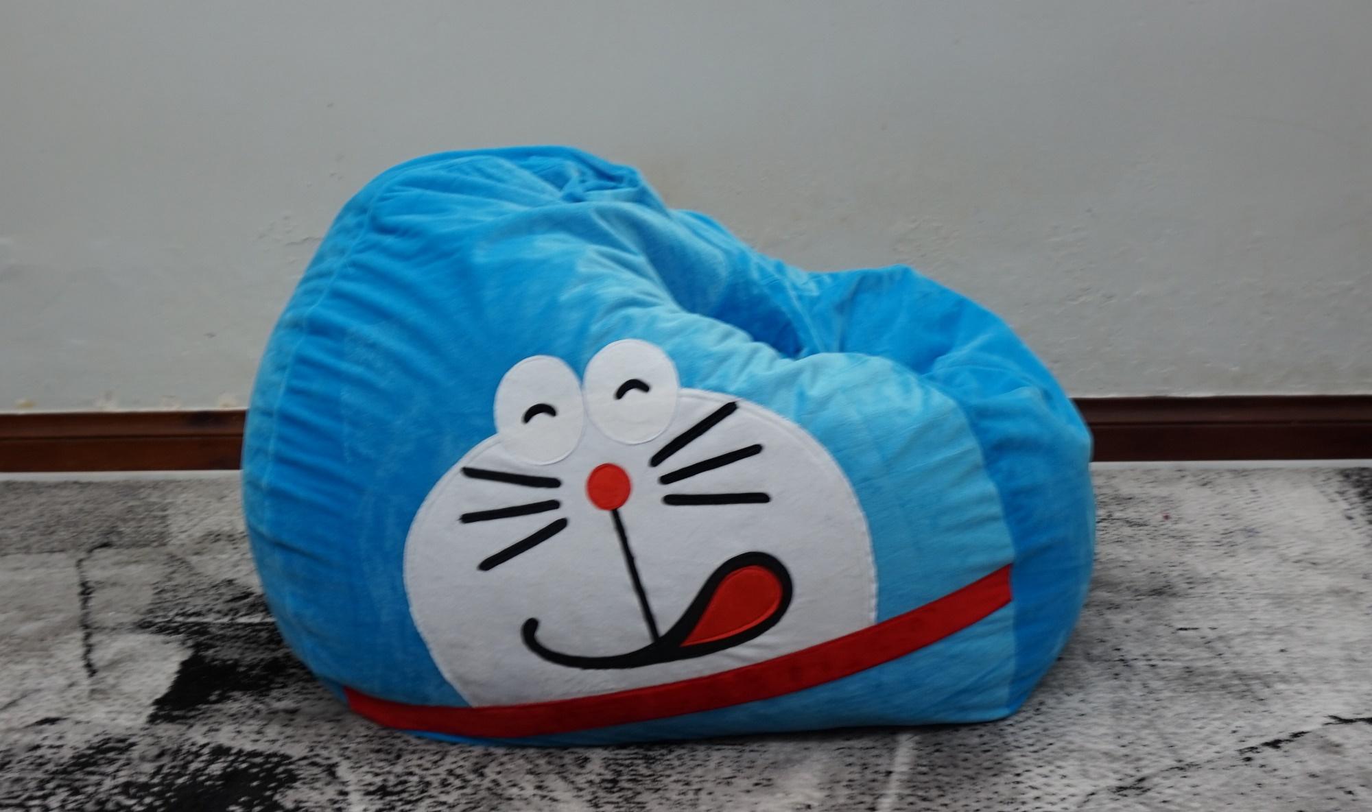 Ghế lười giọt nước Hali Đoremon (size S) nội thất dành cho trẻ em