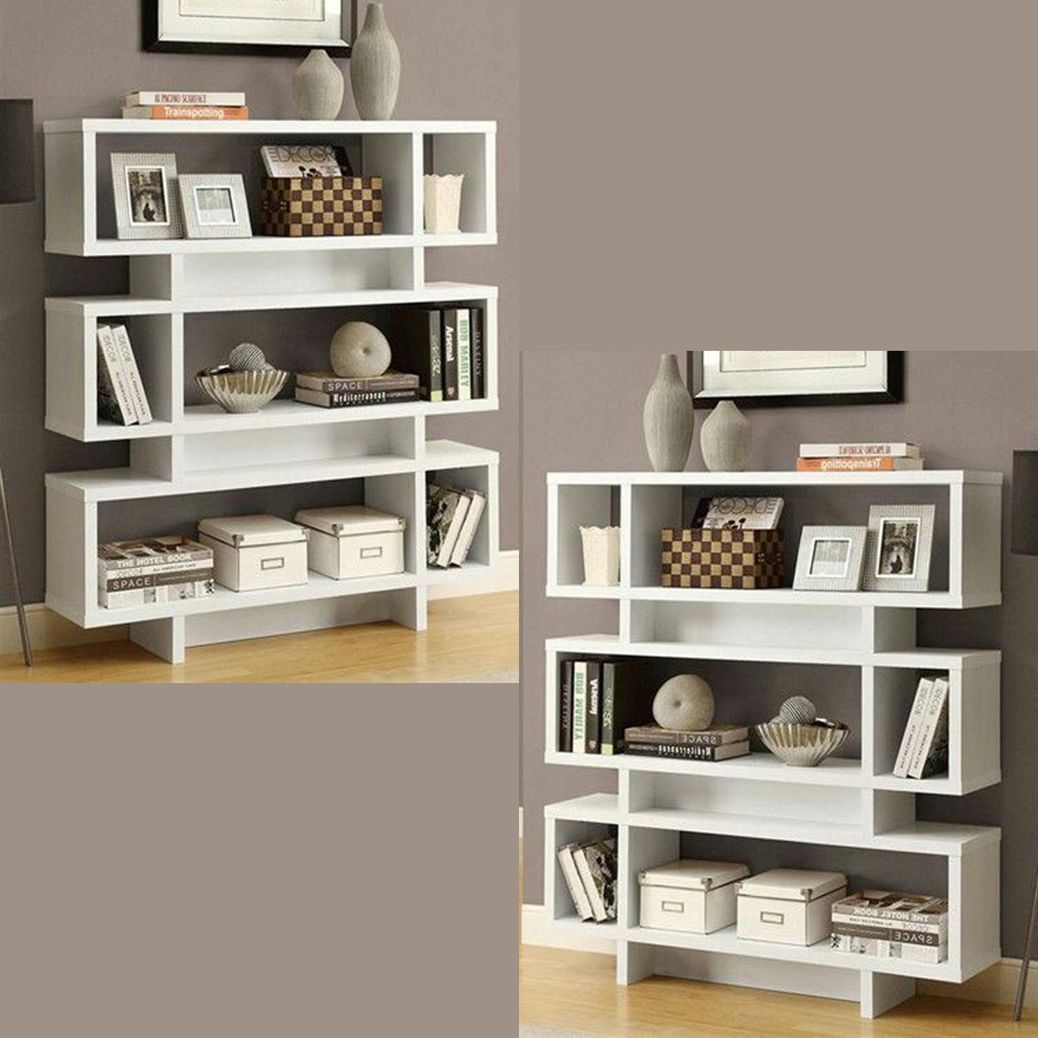 Kệ trưng bày FTR005 (W120cm x H150cm) (trắng)