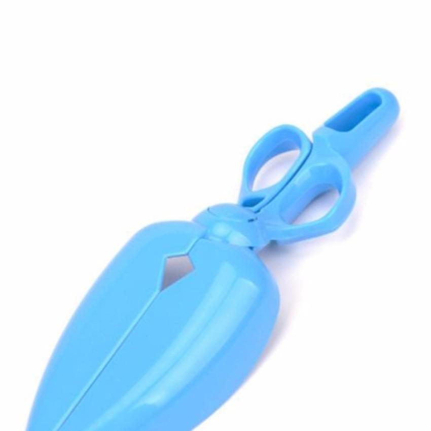 Dụng cụ dọn phân thú cưng  - Kéo gắp  Phân Chó Mèo(Xanh) mã 003