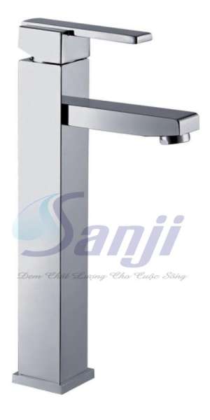 Vòi lavabo nóng lạnh Sanji LN05B (cao 30cm)